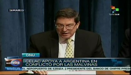 CELAC brinda apoyo a Argentina en conflicto por Malvinas