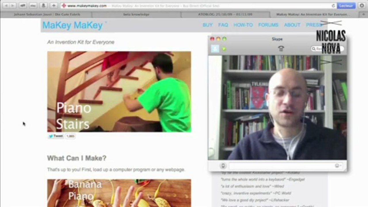 Nivolas Nova invité à "jouer" avec Play Again-interview 2013