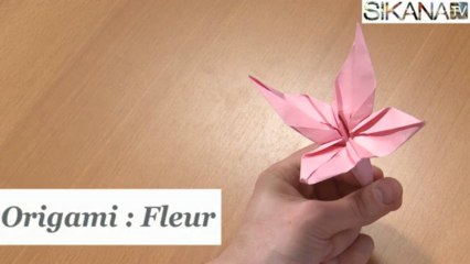 Origami : Fleur en papier - HD