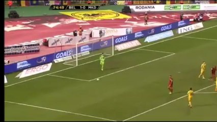 Le résumé vidéo de Belgique-Macédoine avec le but d'Eden Hazard