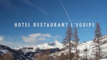 Hôtel Restaurant L'Equipe : intérieur / inside - Molines-en-Queyras, Hautes-Alpes, France