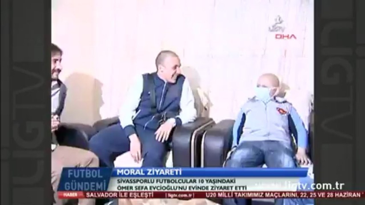 Sivasspor'dan Lösemili Ömer'e Ziyaret