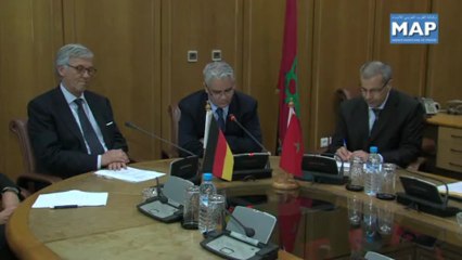 Signature de l'accord de coopération financière maroco-allemand 2012-2013