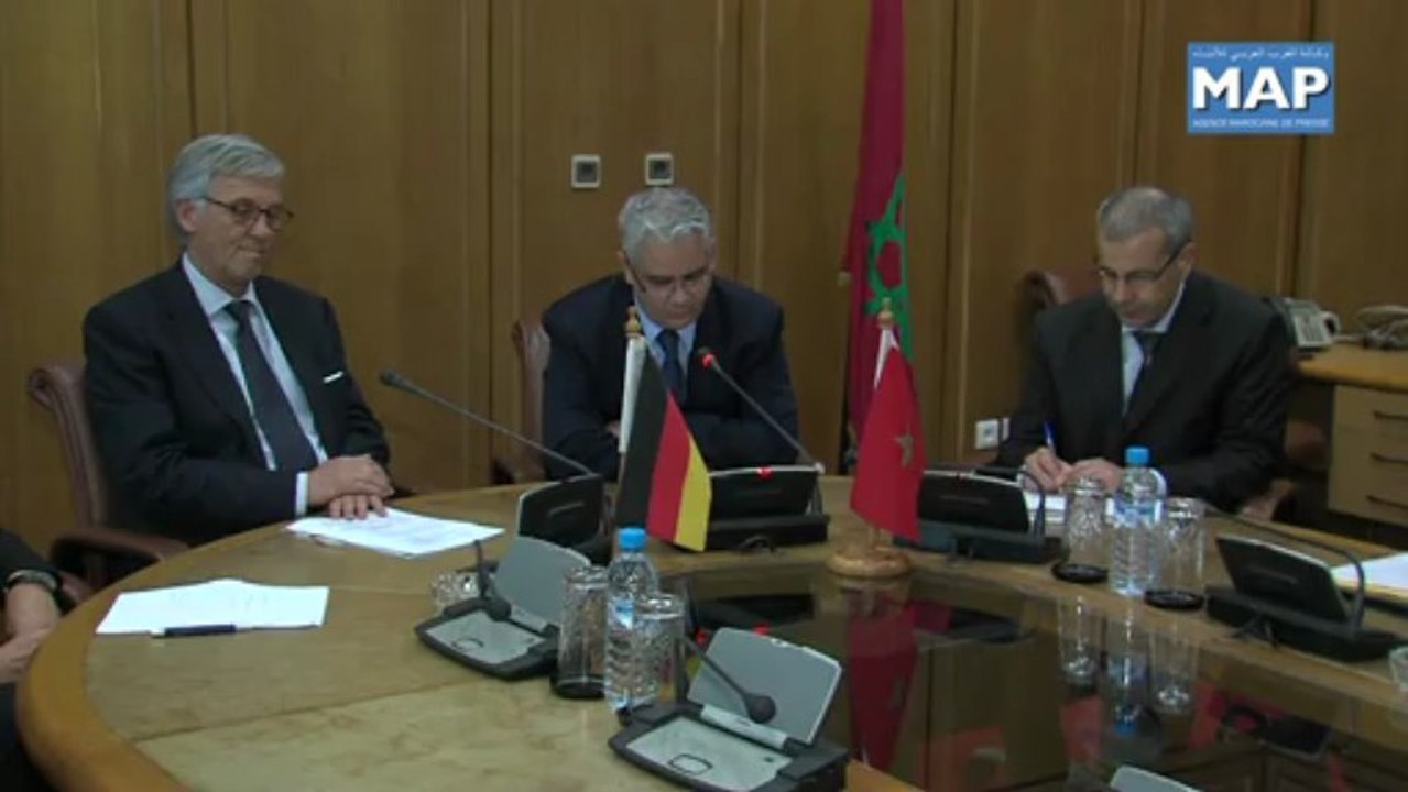 Signature de l'accord de coopération financière maroco-allemand 2012-2013