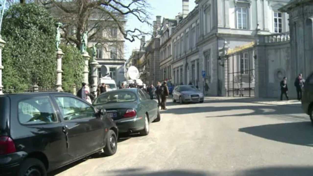 Ex-president Sarkozy awards Legion d'Honneur to Belgian