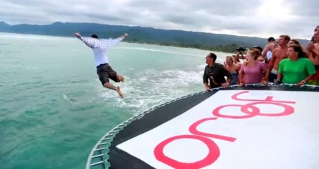 Cliff Jump in Hawai - 2013