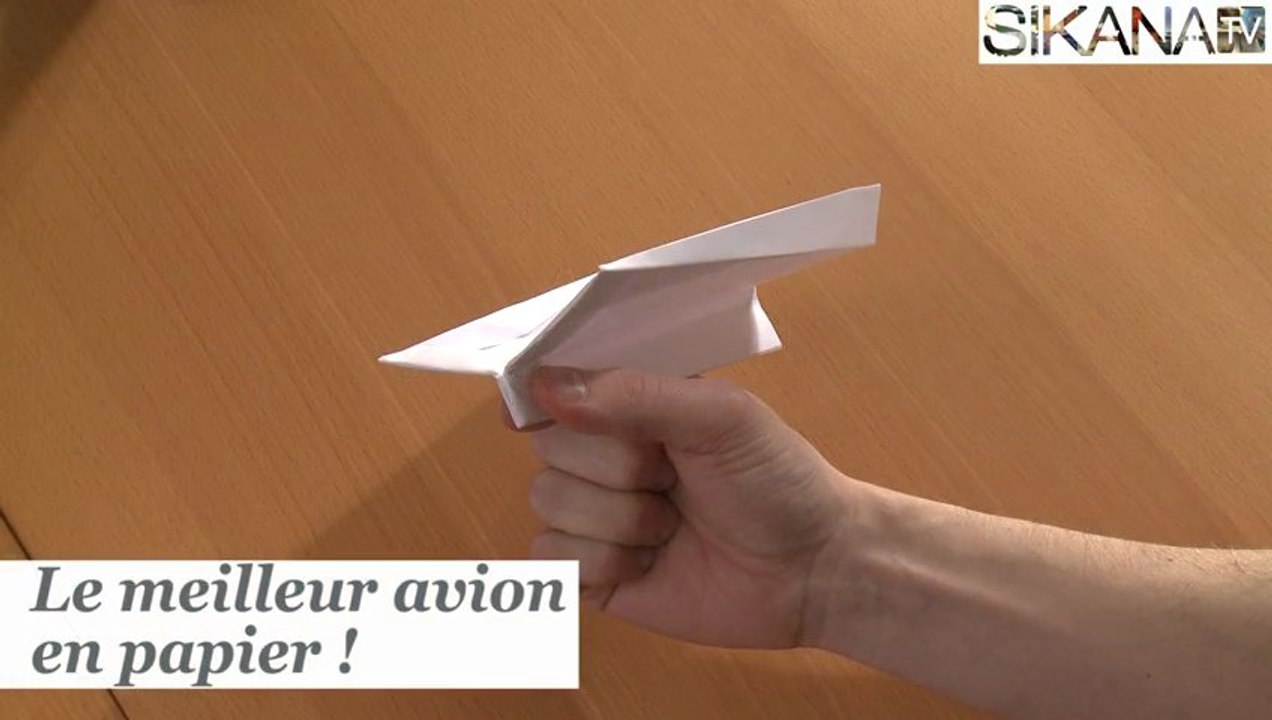 Comment Faire Un Avion En Papier Facile Origami : Le meilleur avion en papier du monde ! - HD - Vidéo Dailymotion
