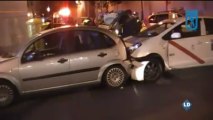 Un taxista invade la acera en Atocha y provoca un muerto y dos heridos graves