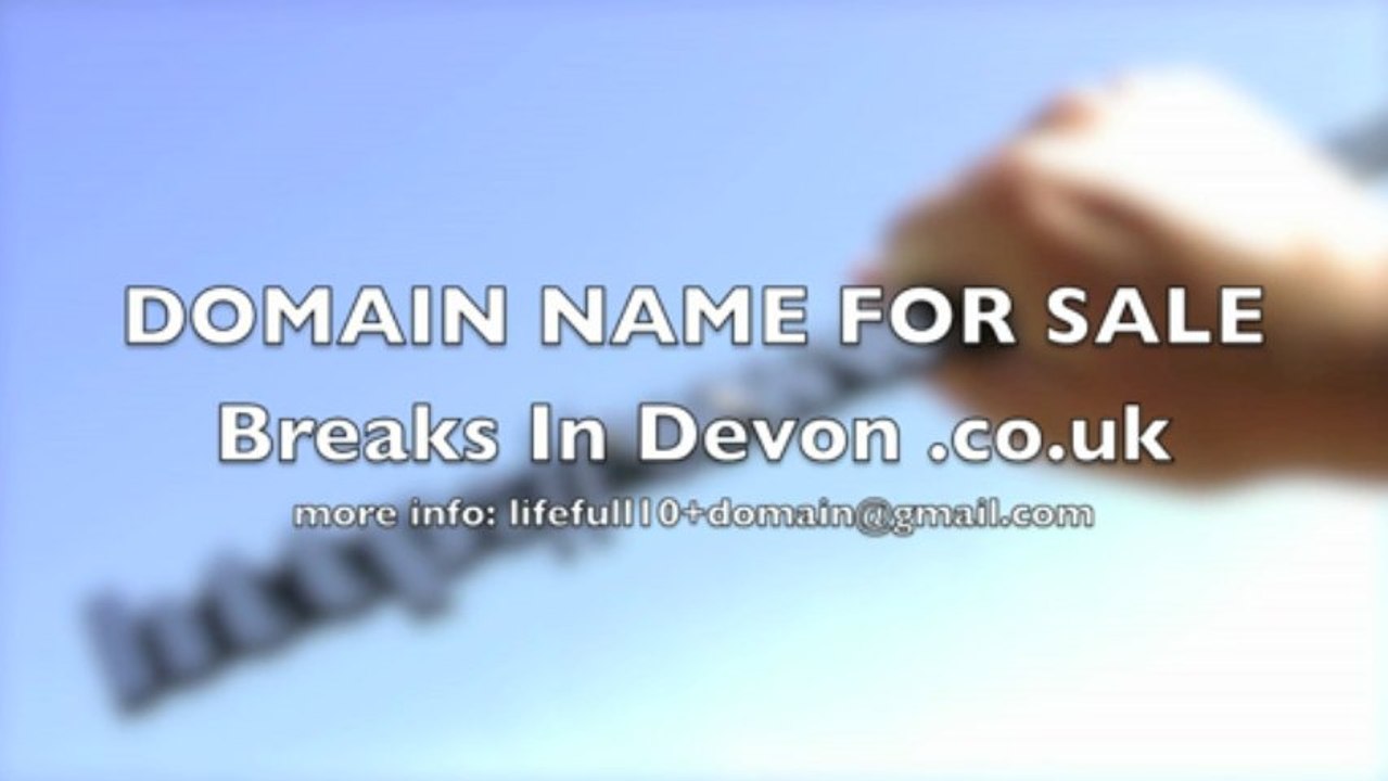 Domain Name Sale Breaks In Devon .co.uk