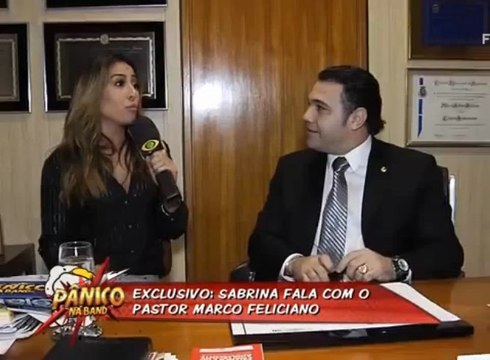 Dep Pr Feliciano RACISTA Se Contradiz sobre amizade com Bolsonaro - PANICO BAND 24/03/2013
