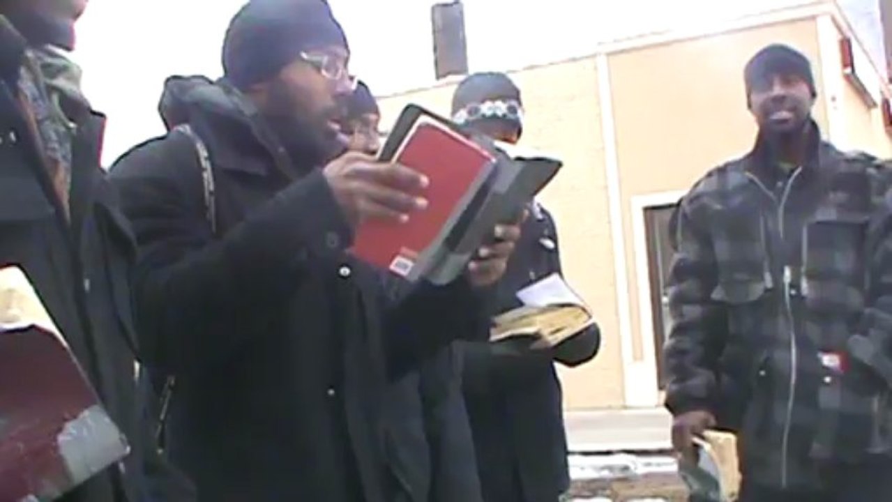 FAKE ISRAELITE NIGGA STUBLES OVER THE NAME OF THE LORD