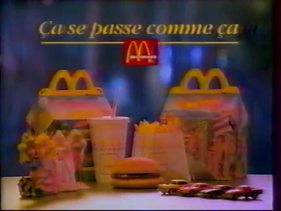 Publicité Mc Donald's 1991
