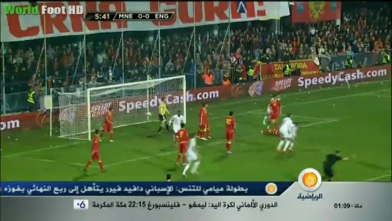 MNE 1 - 1 ENG ALL Goal