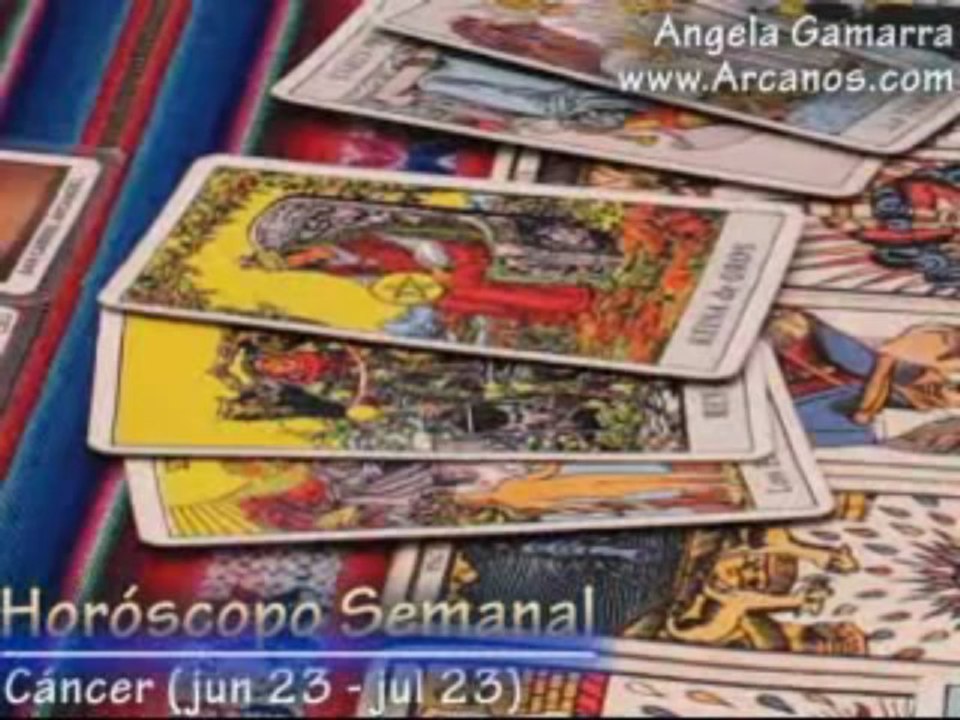 Horoscopo Cancer del 25 noviembre al 1 de diciembre 2007