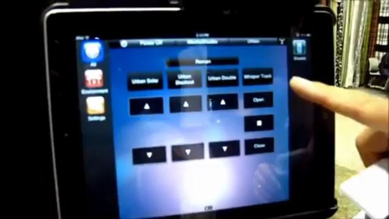 MechoShade Whisper Glide Motorized Room Dividers