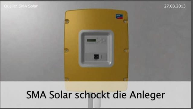 Aktie im Fokus: SMA Solar brechen ein
