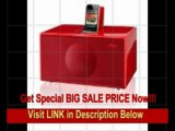 [BEST PRICE] GenevaSound M All-in-One Stereo for iPod, iPhone, Radio, Line-in - Medium (Red)