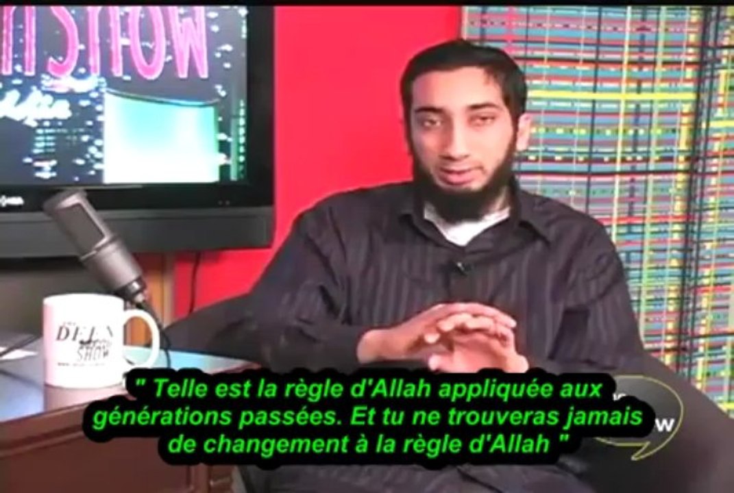 " THE DEEN SHOW " - LE CONCEPT DU MESSAGER DE DIEU "SWS" !  - NOUMAN ALI KHAN