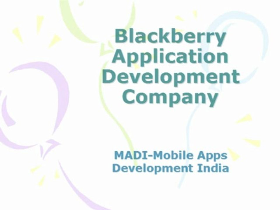 Hire Blackberry Developer