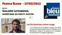 Charte des langues régionales : interview sur France Bleue