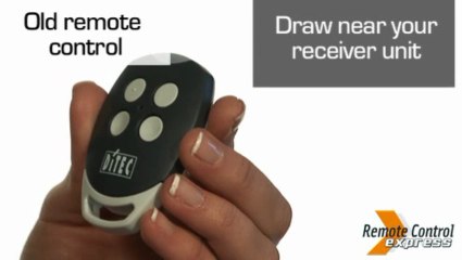How to program a Ditec GOL 4 remote