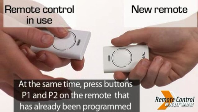 How to program a Faac SLH remote