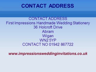 Wedding invitations uk