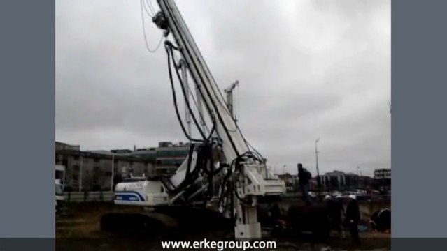 ERKE Dış Ticaret ltd., Soilmec SR-60 Piling Rig - GeoPort - Start-Up - erkegroup.com