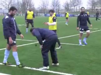 RM 92 vs SAR - Estebanez : 'Le même engagement qu'à Toulon'