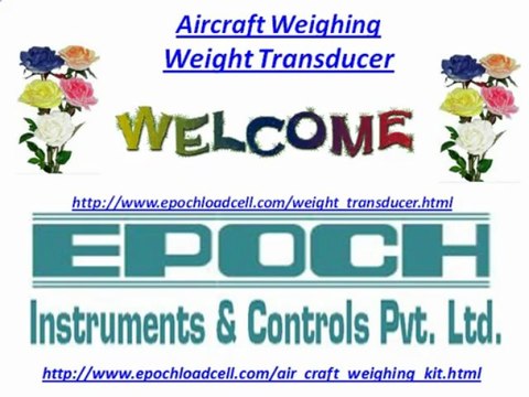 Aircraft Weighing, Weight Transducer