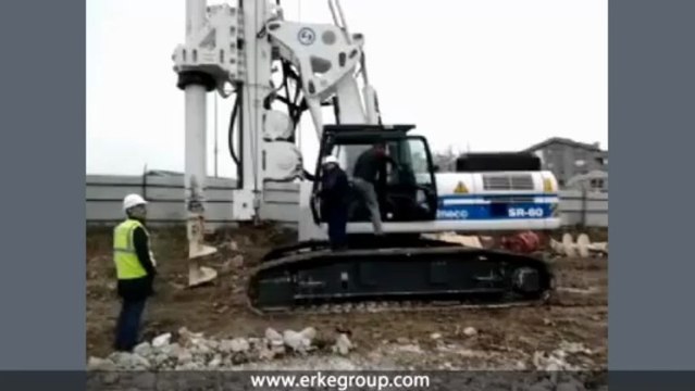 ERKE Dış Ticaret ltd., Soilmec SR-60 Piling Rig - GeoPort - Start-Up - erkegroup.com