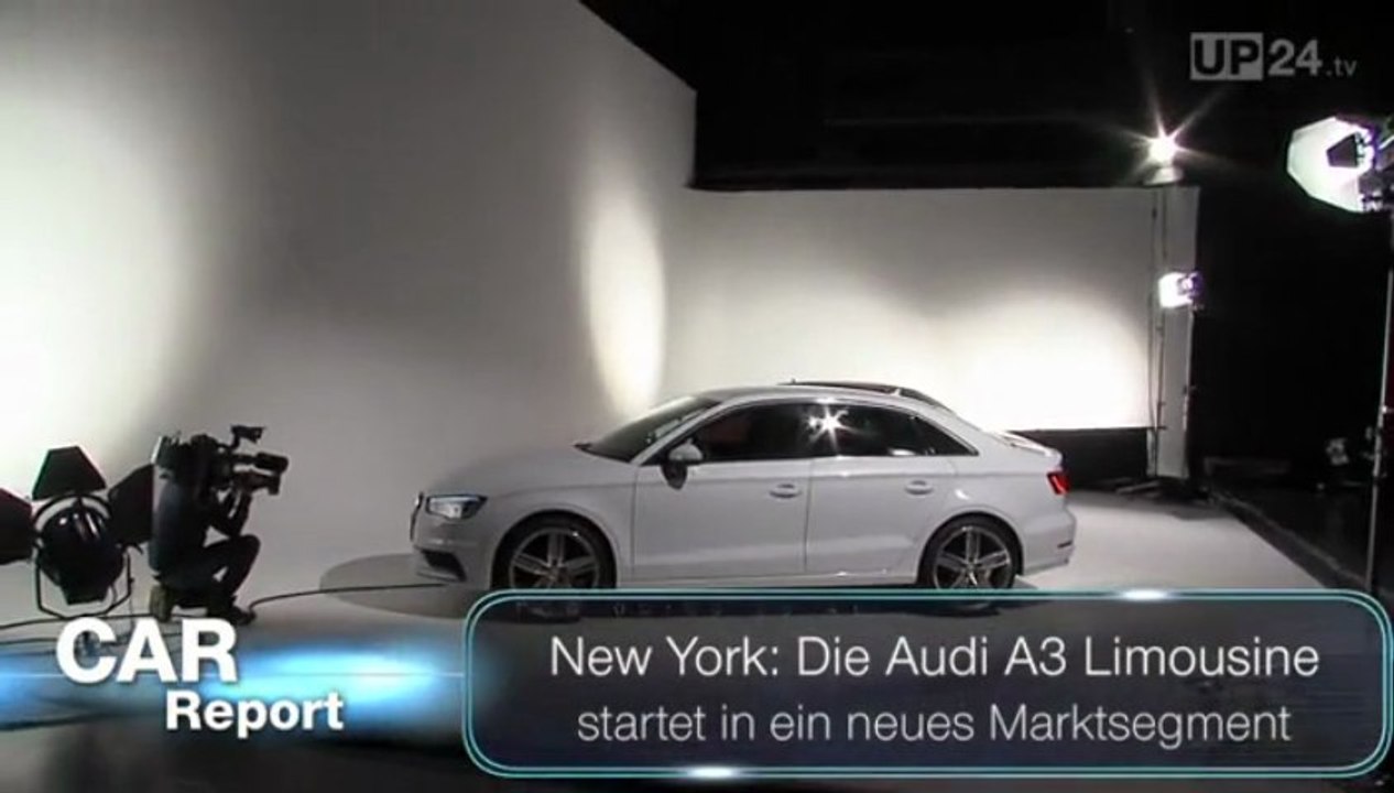 Weltpremiere in New York- Audi – A3 Limousine