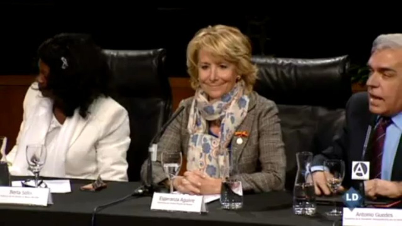 Energúmenos castristas revientan un acto de las Damas de Blanco en Madrid