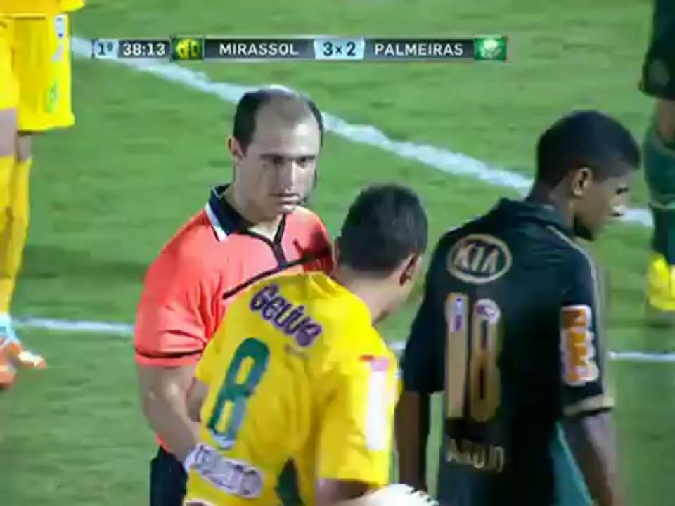 GOLEADA HISTÓRICA Mirassol 6 x 2 Palmeiras - Paulistão 2013