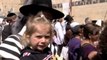 Jews attend Passover prayers at Jerusalem's Western Wall