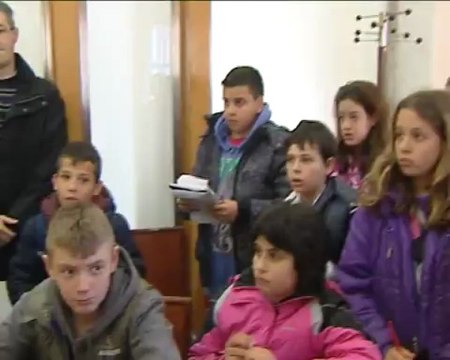 Στον δήμαρχο οι μαθητές του 8ου δημοτικού σχολείου Λαμίας