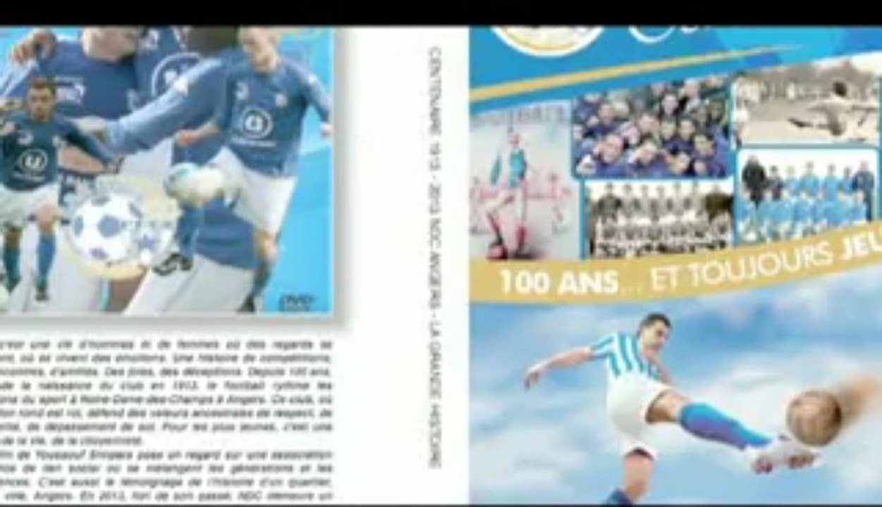 DVD 100 ans NDC Angers football (Teaser)