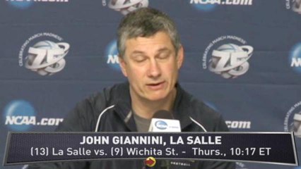 Giannini Talks Wichita State Matchup