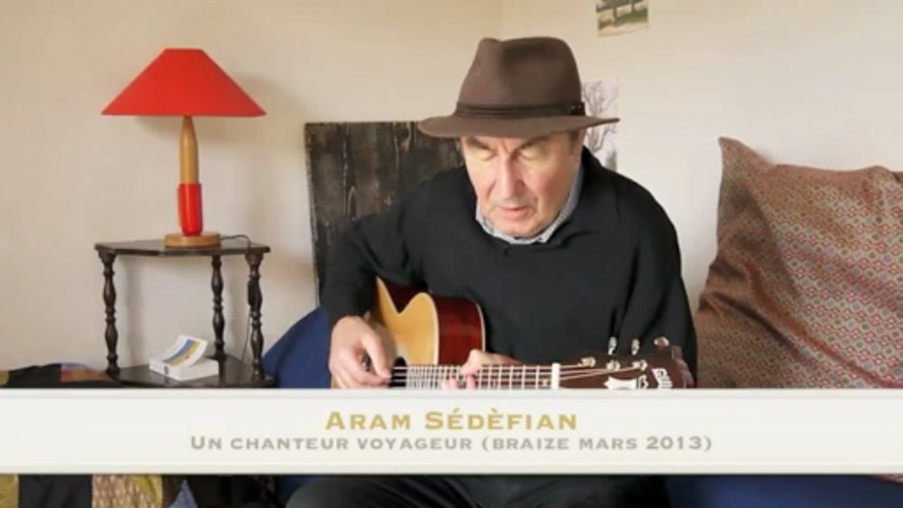 85 secondes avec Aram Sédèfian, chanteur auteur compositeur