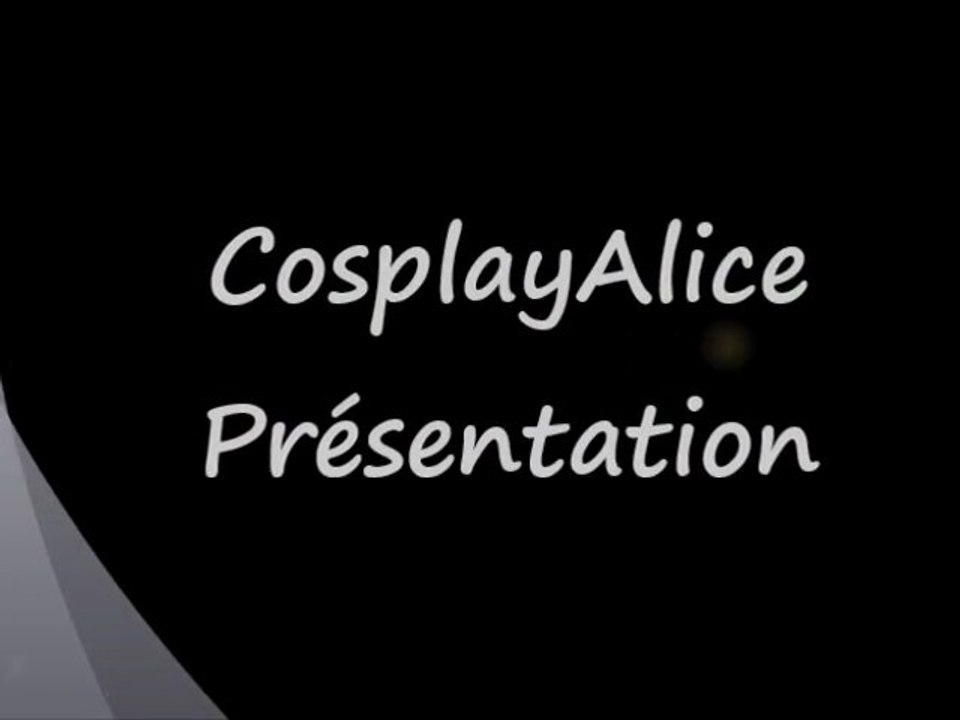 Présentation CosplayAlice