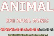 Animal - in the style of Ke$ha Karaoke Instrumental Lyrics - YouTube