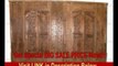 [BEST PRICE] Rare Rustic Hand Carved Antique Wall Panel Teak 18c India Haveli Jaipur Architecture