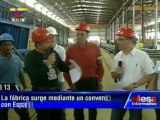 Gobierno inaugura Fábrica de materiales prefabricados para viviendas en Miranda