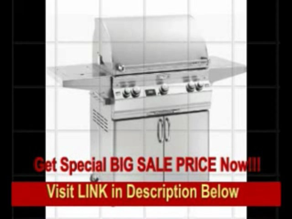 [SPECIAL DISCOUNT] Fire Magic Aurora A660 Propane Gas Grill With Single Side Burner, One Infrared Burner And Rotisserie On Cart