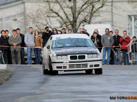 Ouverture rallye de la Vienne 2013 - BMW 325i - P. Berjot / A. Denis