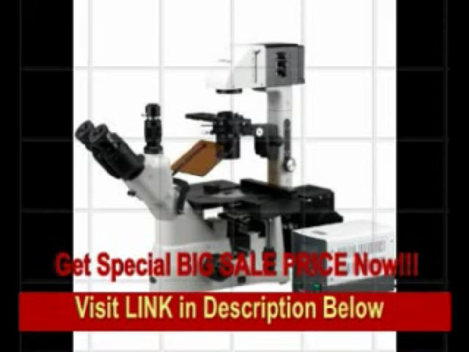 [BEST PRICE] AmScope 40X-1200X Phase Contrast Fluorescence Inverted Microscope