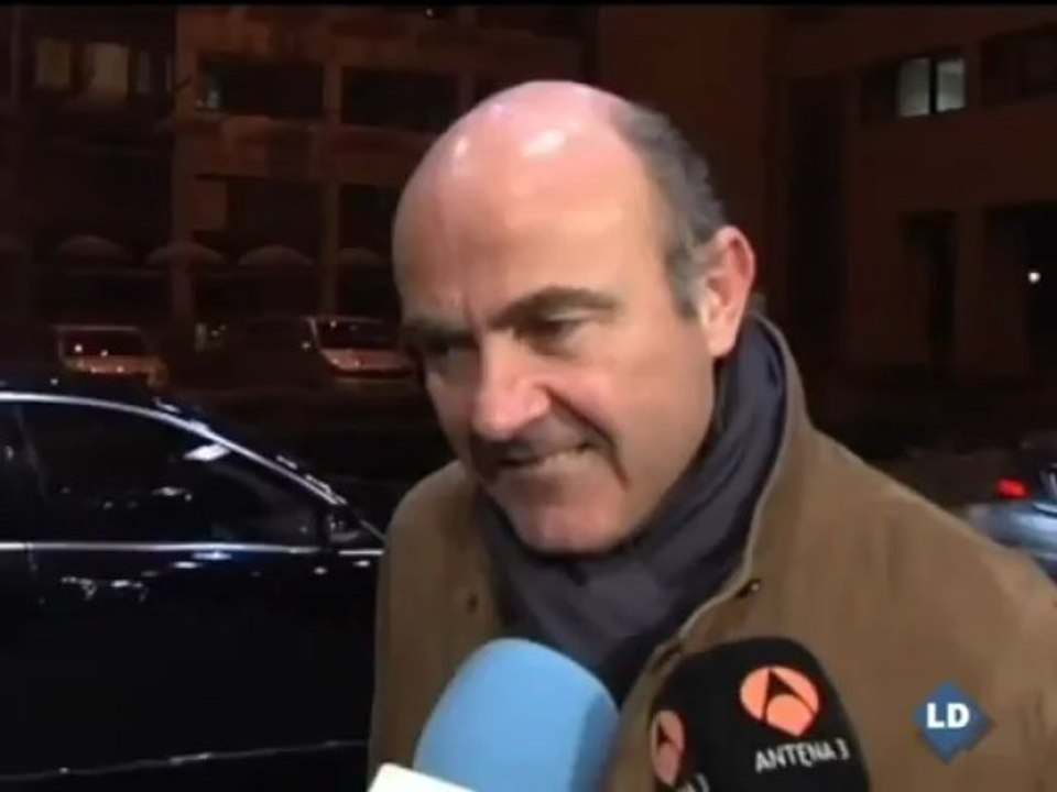 La matización de De Guindos
