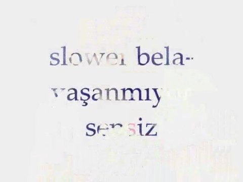 slower bela -yaşamam sensiz-2013 -bursa arabesk rap