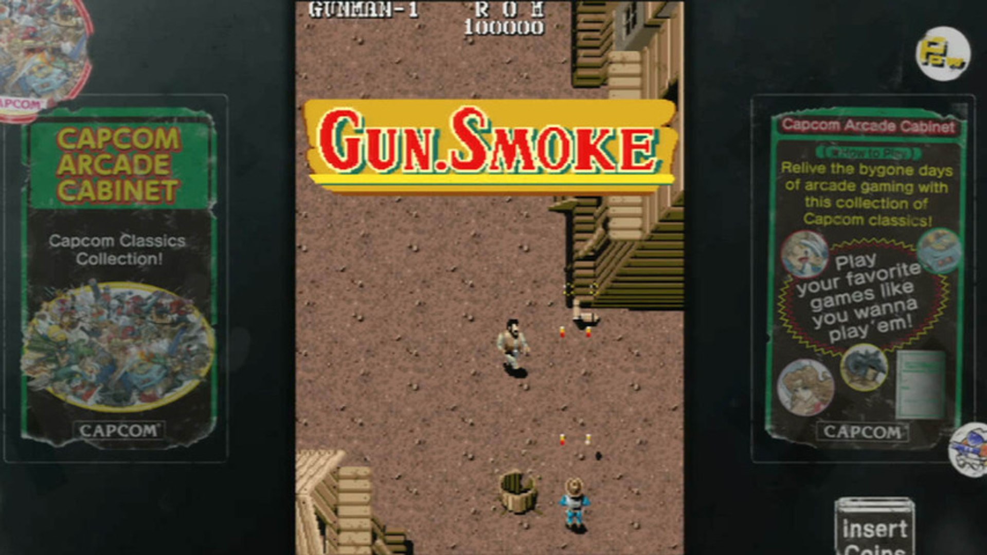 CGR Undertow - GUN.SMOKE (CAPCOM ARCADE CABINET) review for PlayStation 3 -  video Dailymotion