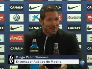 Simeone no quiere hablar del derbi